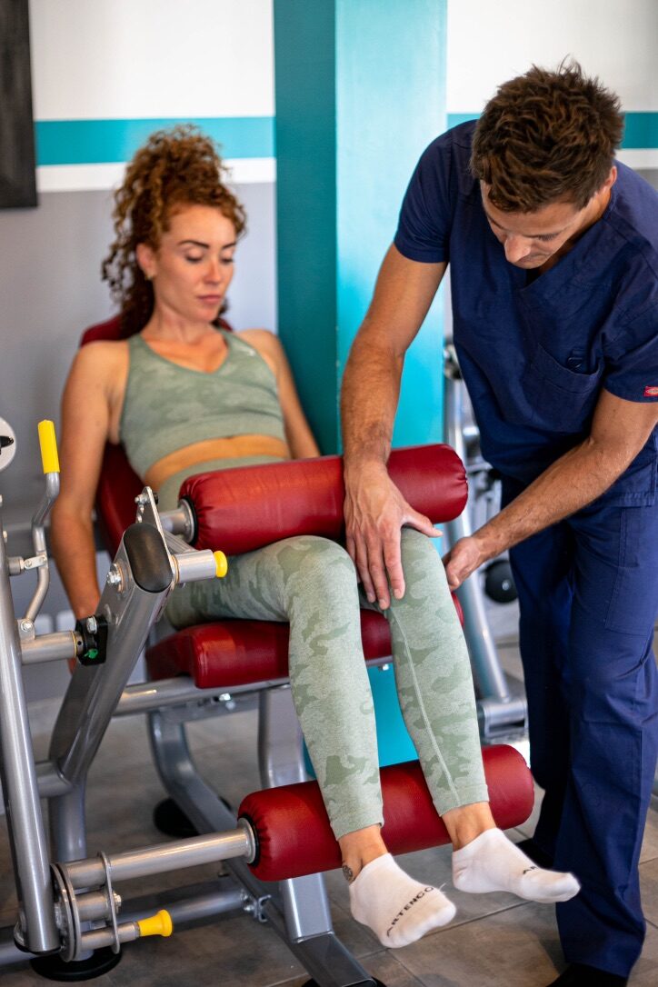 Renforcement musculaire machine rééducation genou Korporis