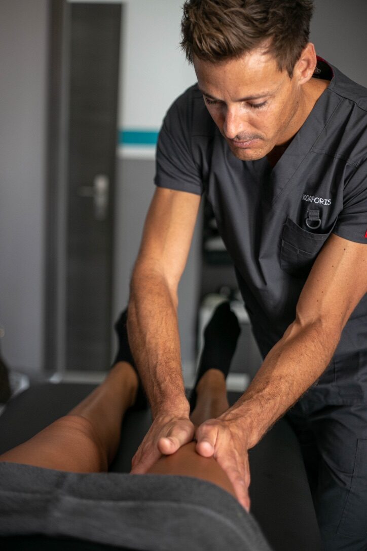 Kinésithérapie traitement tendinopathie cheville Korporis